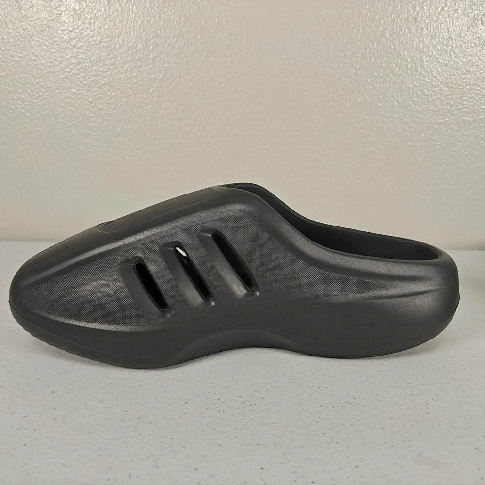 Adidas Adifom Iiinfinity Men's Mule Clogs Grey Slip On Shoes Size 12 JI0402